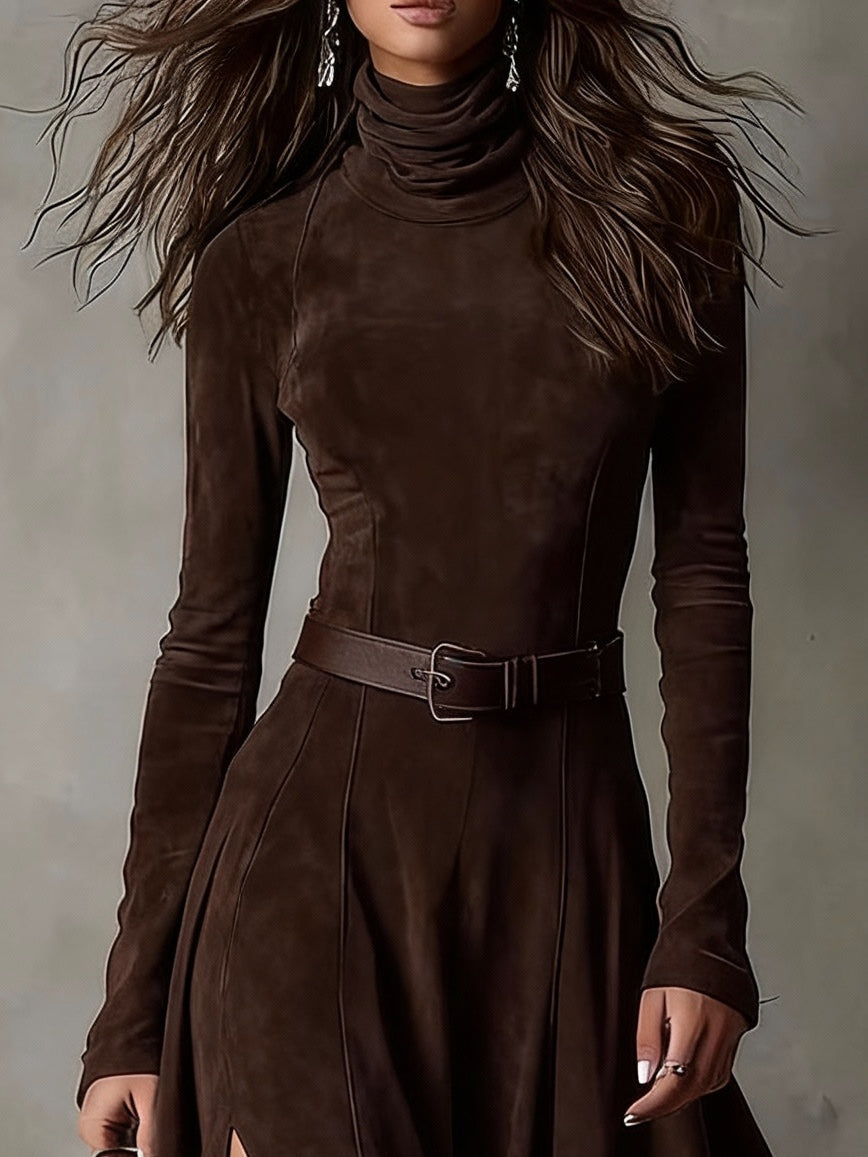 Dianne | Dark Brown Maxi Dress