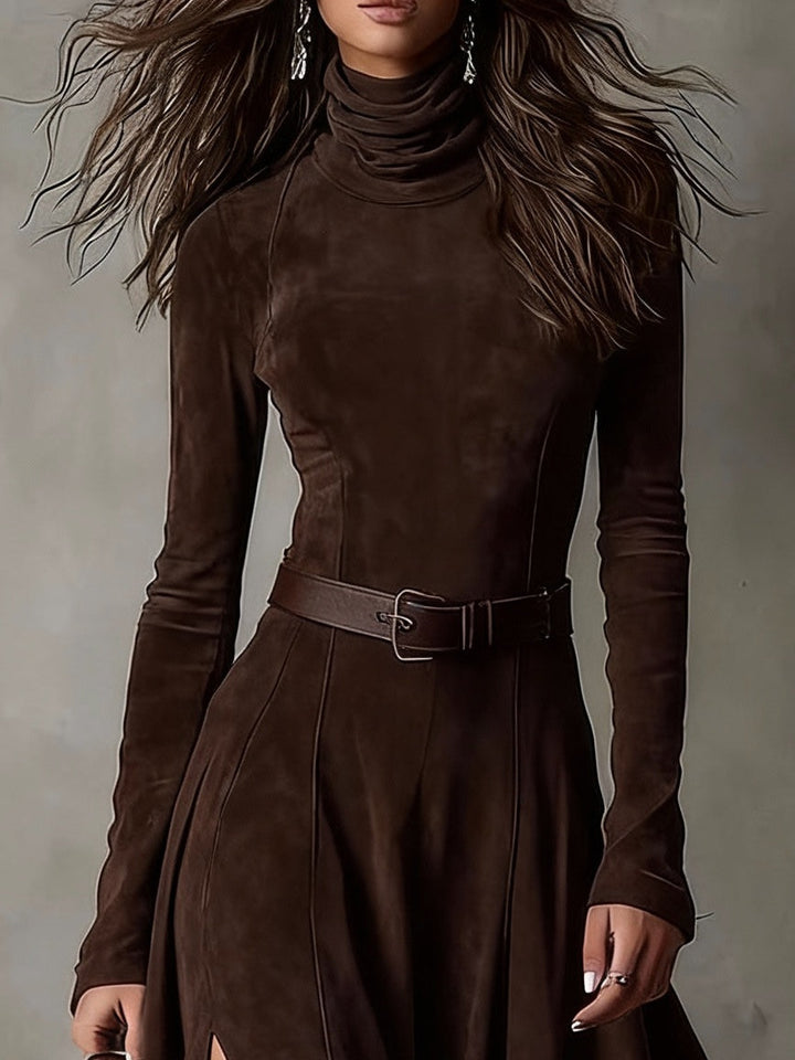 Dianne | Dark Brown Maxi Dress