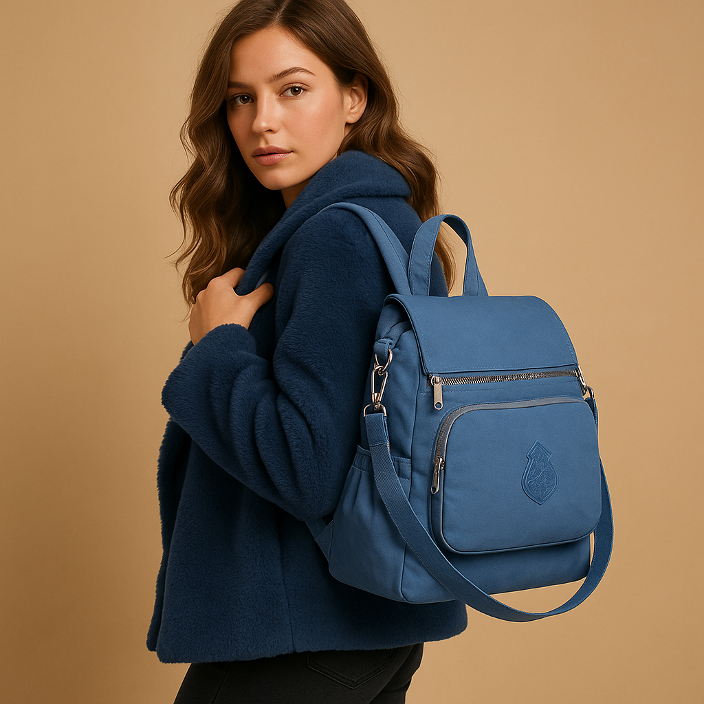 Anti-theft crossbody backpack for women | Elena