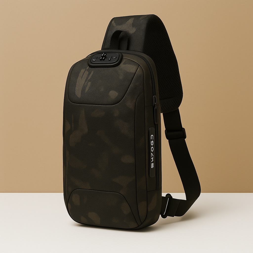 Anti-theft crossbody charging bag with RFID protection for women | Elodie