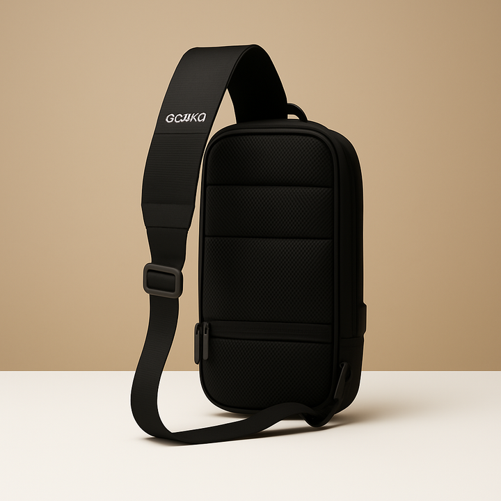 Anti-theft crossbody charging bag with RFID protection for women | Elodie