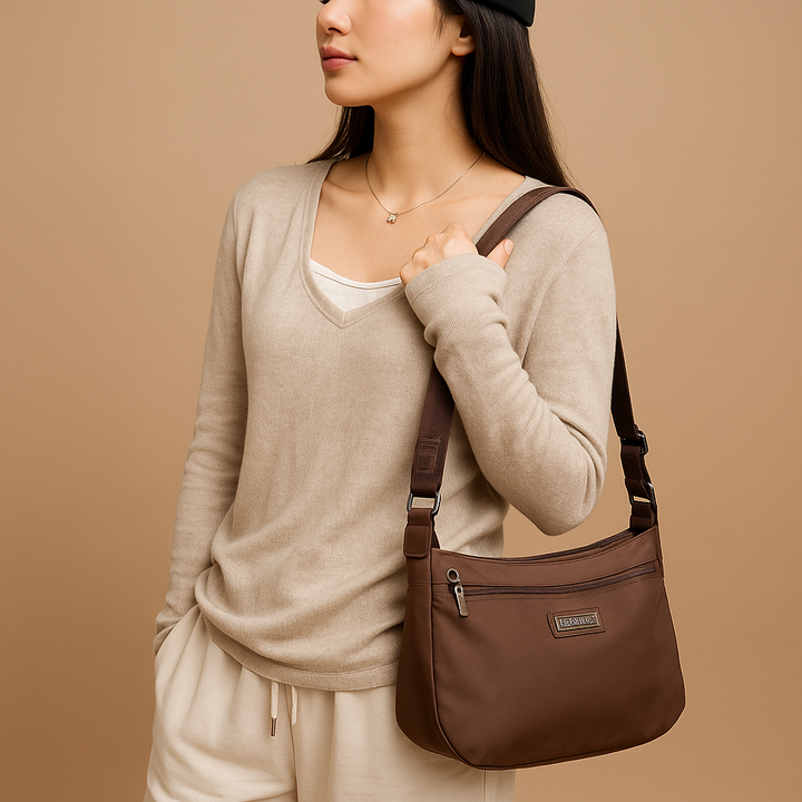 Anti-theft crossbody travel bag for women | Hazel