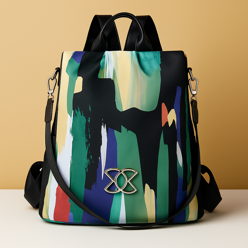 Anti-theft everyday backpack with hidden compartment for women | Isla