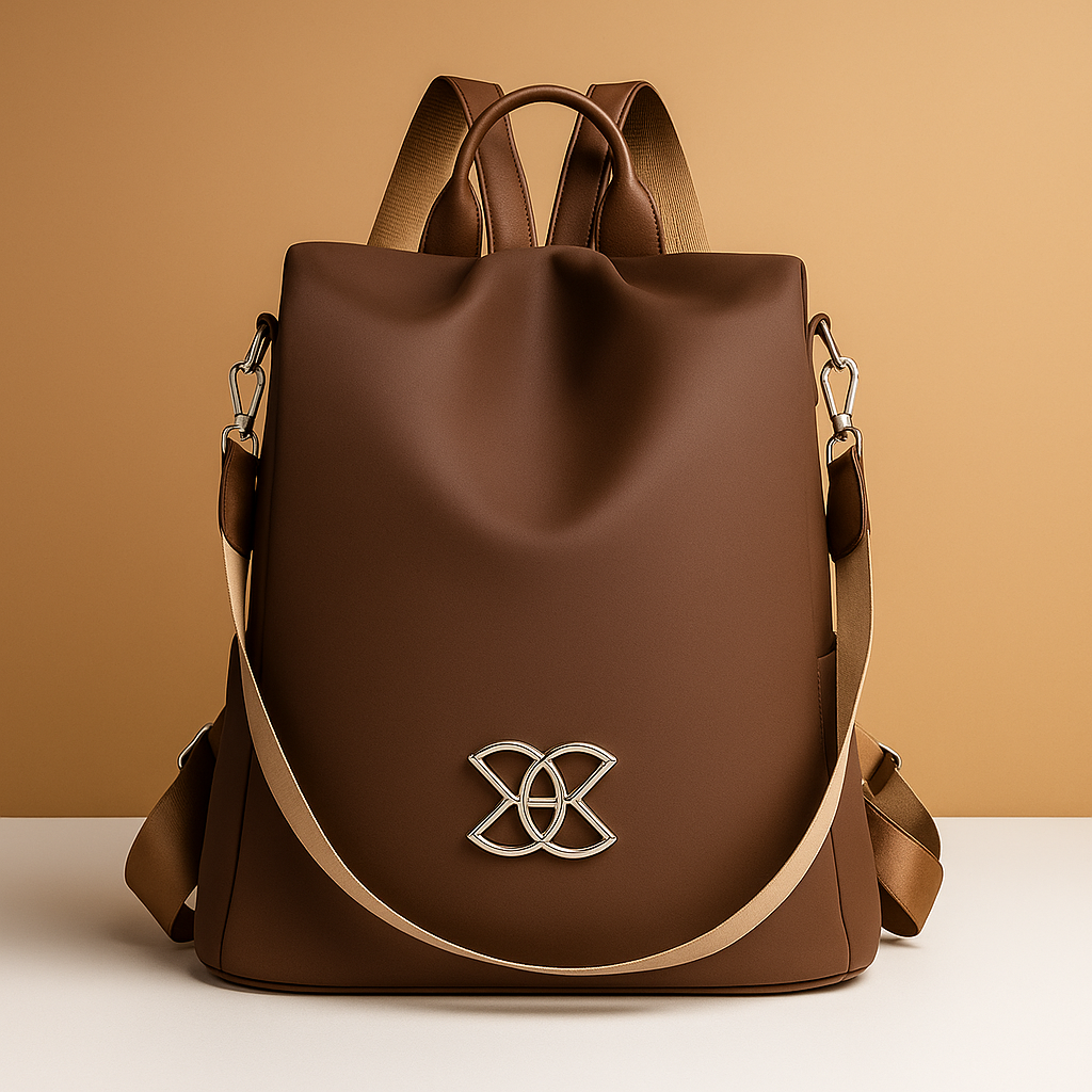 Anti-theft everyday backpack with hidden compartment for women | Isla