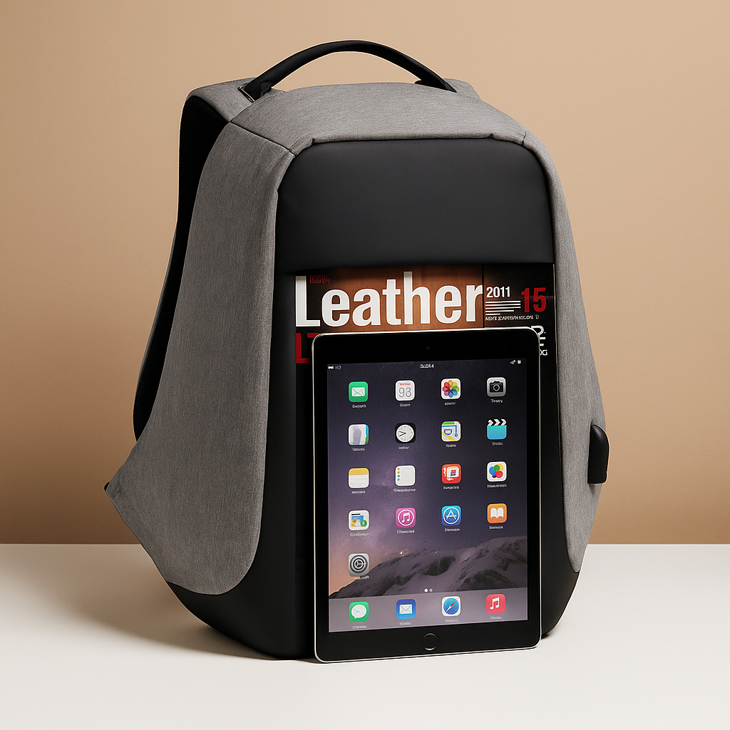 Anti-theft laptop backpack with USB port | Ethan