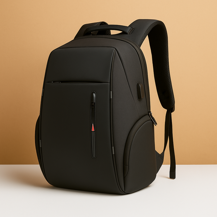 Anti-theft laptop backpack with USB charging for men | Logan