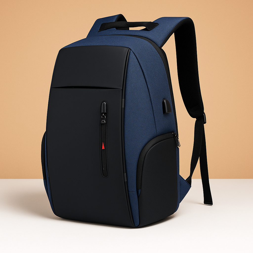 Anti-theft laptop backpack with USB charging for men | Logan