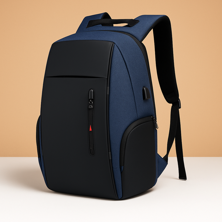 Anti-theft laptop backpack with USB charging for men | Logan