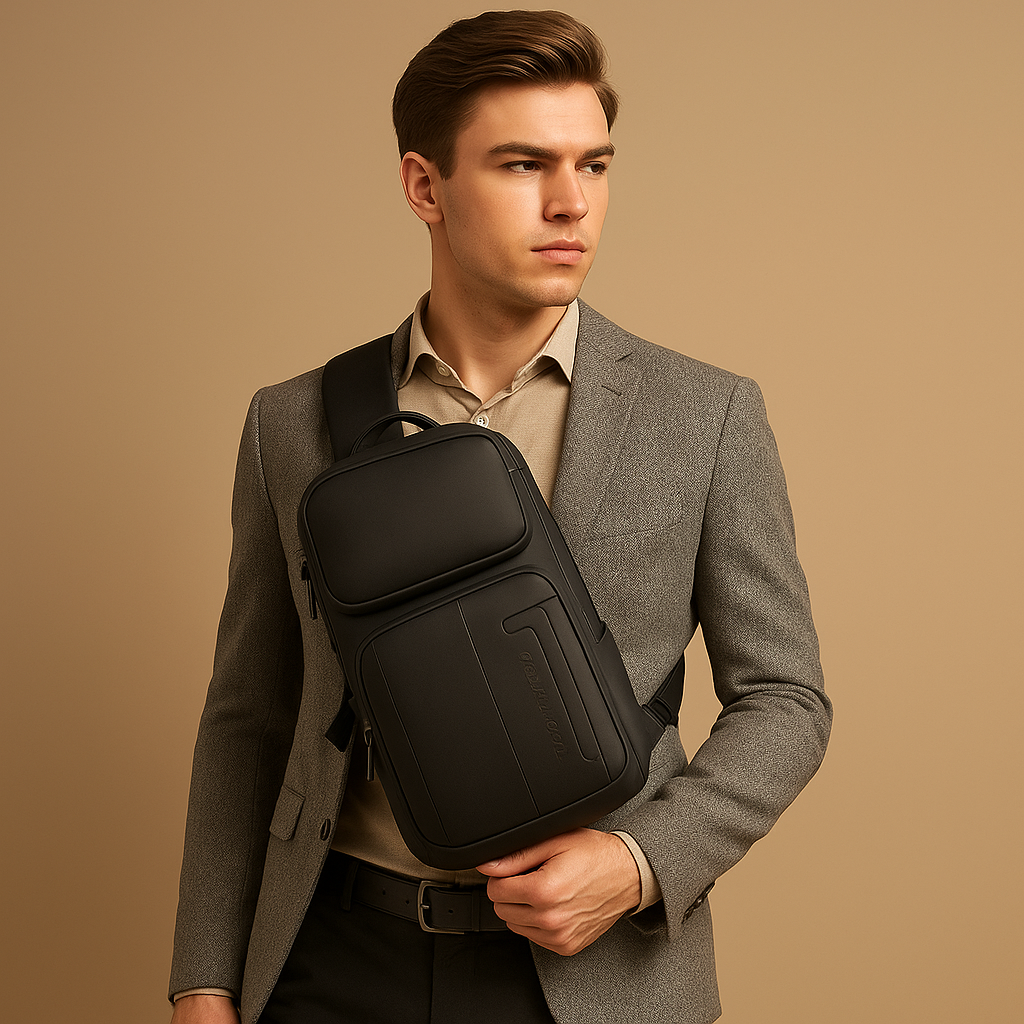Anti-theft tech crossbody bag with RFID protection | Tristan