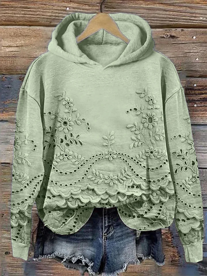 Clara™ | Lace-Contour TummyCover Hoodie