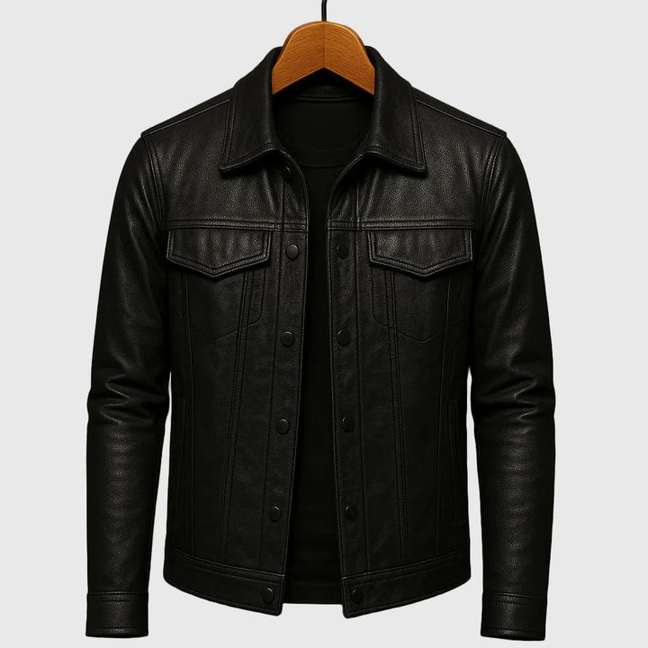 Darius | Premium Leather Motorcycle Jacket
