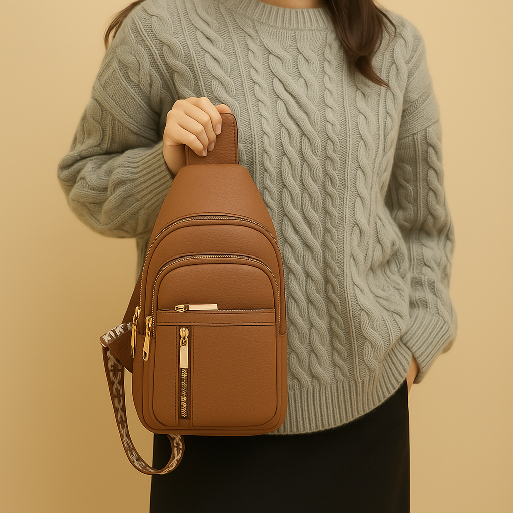 Casual anti-theft crossbody bag with multiple compartments for women | Noelle