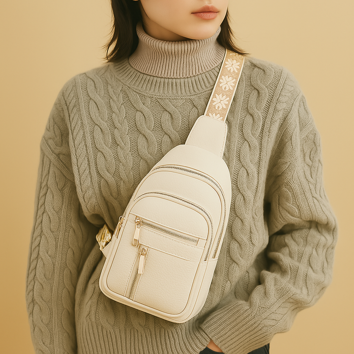 Casual anti-theft crossbody bag with multiple compartments for women | Noelle