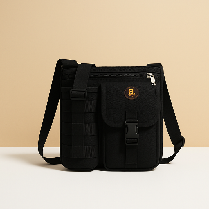 Compact crossbody water bottle carrier bag | Mason