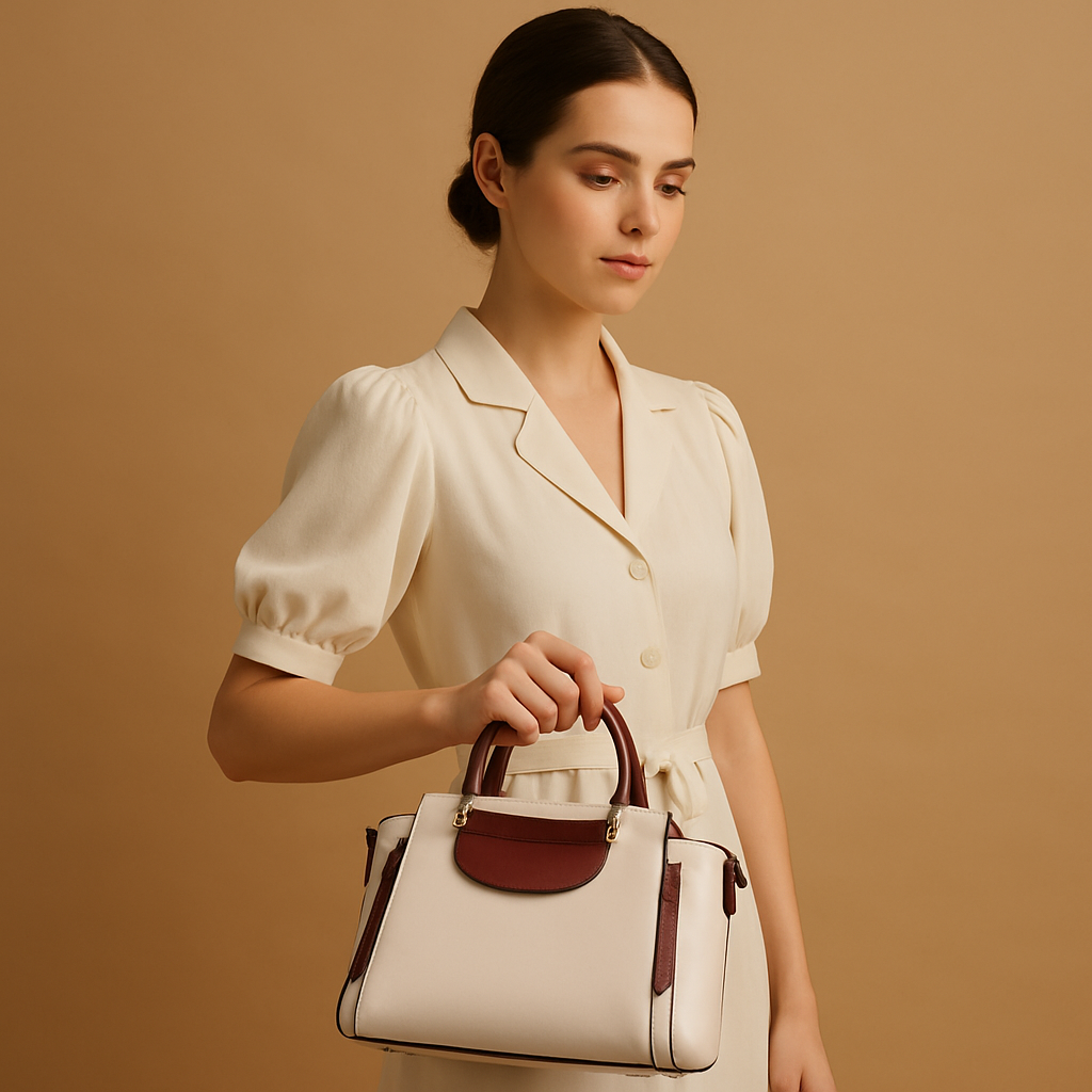 Contrast waterproof crossbody bag | Sophie