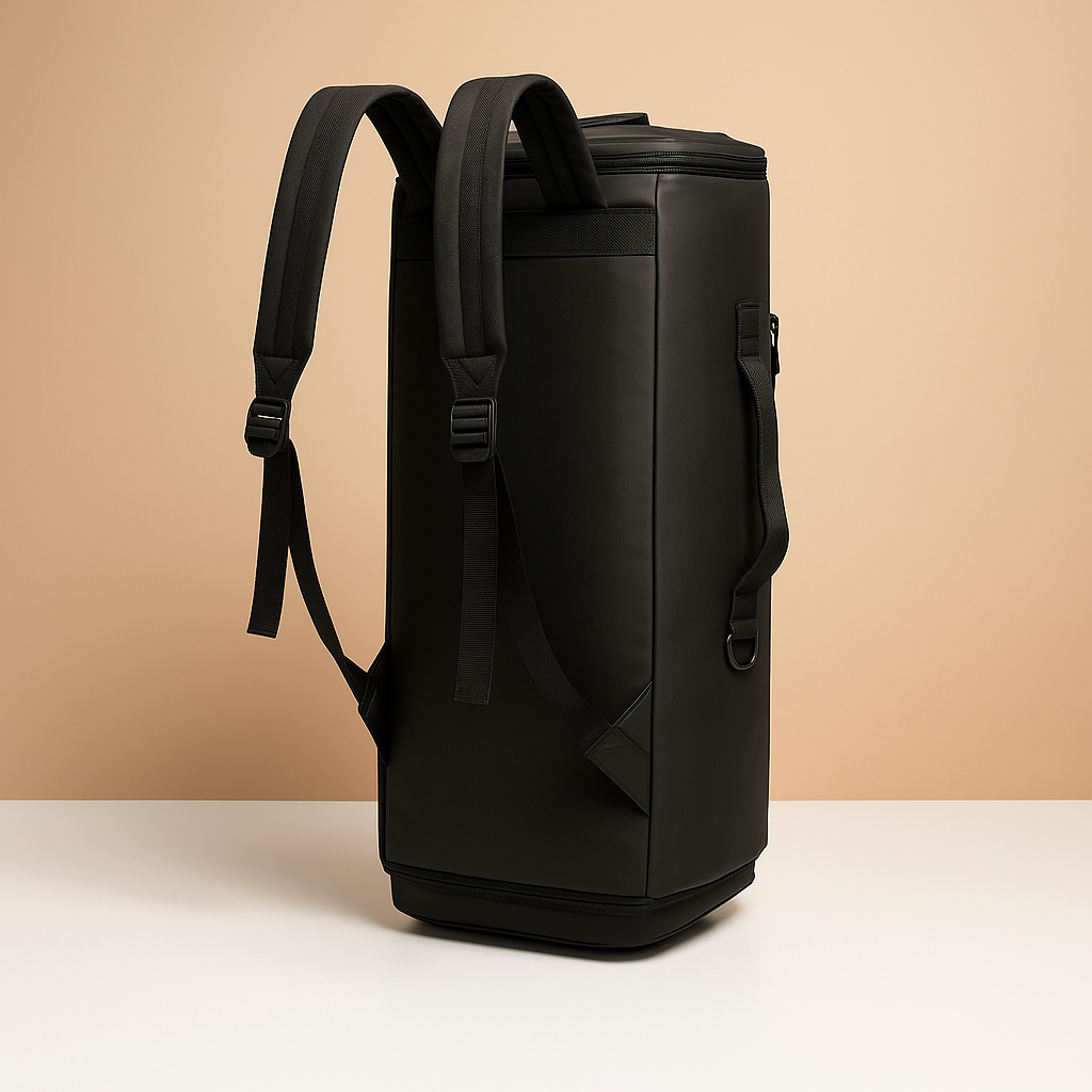 Convertible garment duffle bag with backpack straps | Nolan