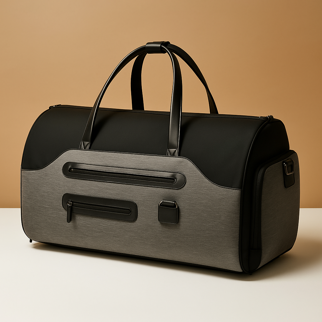 Convertible garment duffle bag with backpack straps | Nolan