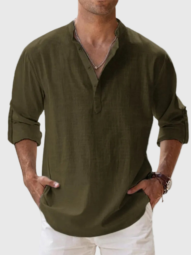 Vince | Breathable Linen Shirt