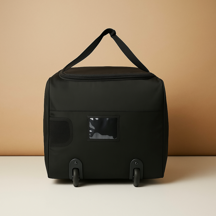 Expandable travel duffel bag with wheels | Harper