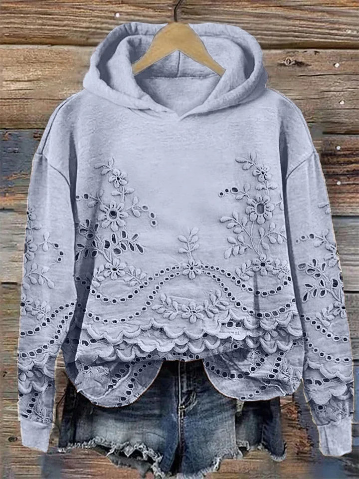 Clara™ | Lace-Contour TummyCover Hoodie
