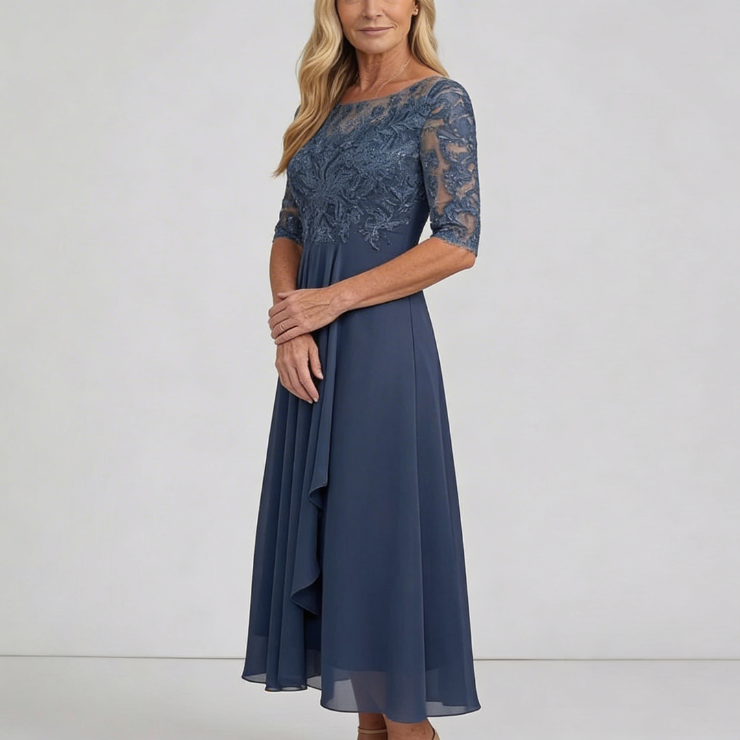 Zaria™ Sculpting Maxi Dress – Flattering Fit & Elegant Flow
