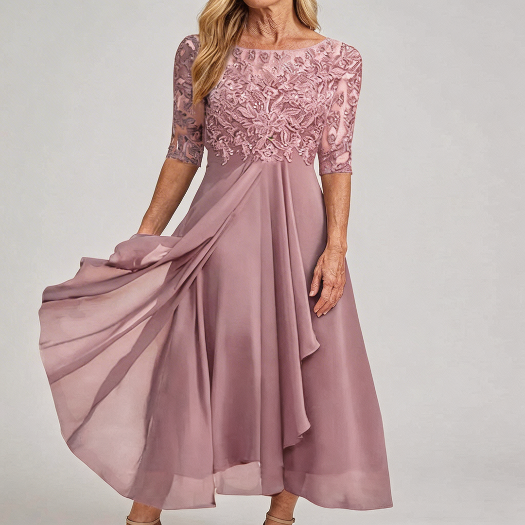 Zaria™ Sculpting Maxi Dress – Flattering Fit & Elegant Flow