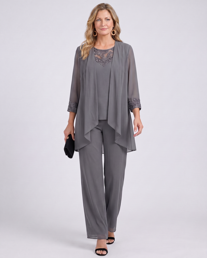 Lillie™ | Minimalist style classic three-piece set