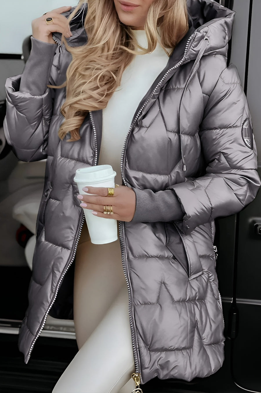 Madison™ | Long Quilted Jacket