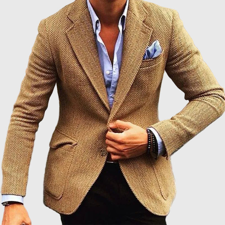 Emilio | Vintage wool blazer with classic lapel