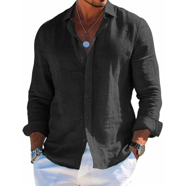 Flavio | Men's Breathable Summer Button-Up Shirt