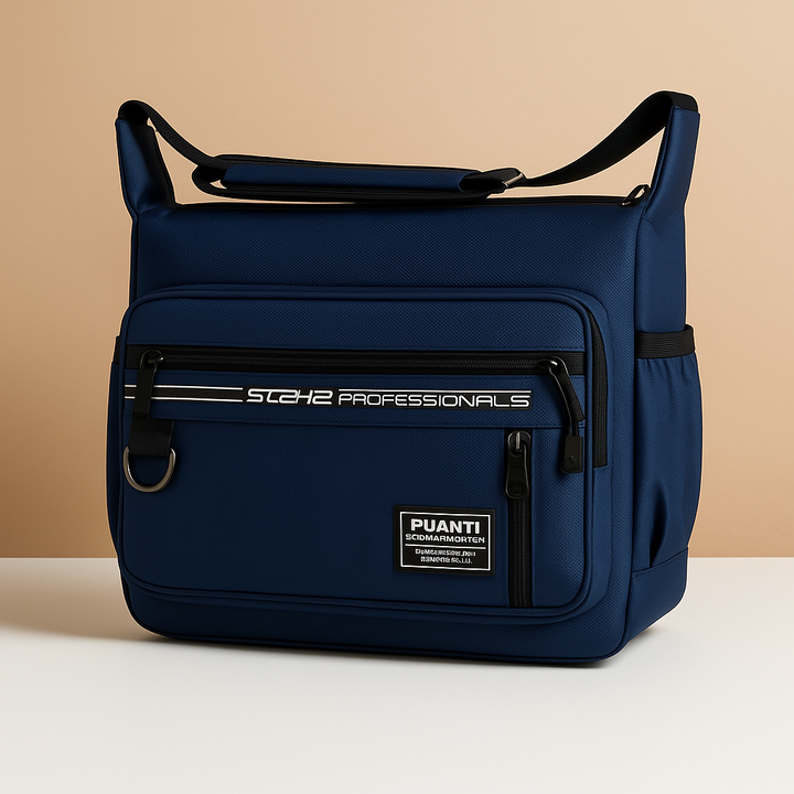 Large anti-theft messenger bag | Zachary