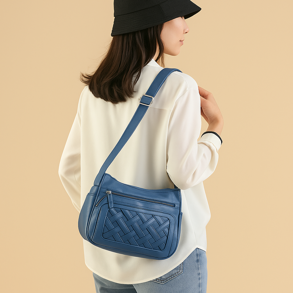 Luxury anti-theft messenger bag for women | Claire