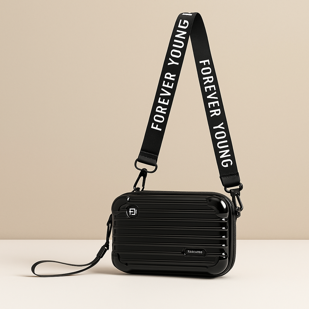 Mini suitcase crossbody bag | Harper