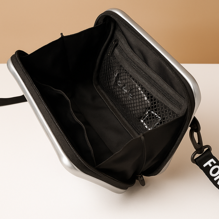 Mini suitcase crossbody bag | Harper
