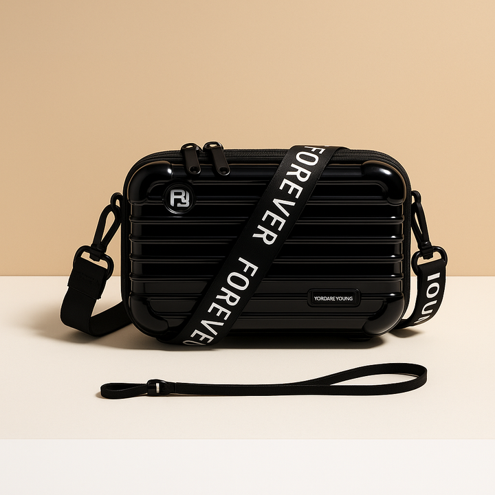 Mini suitcase crossbody bag | Harper