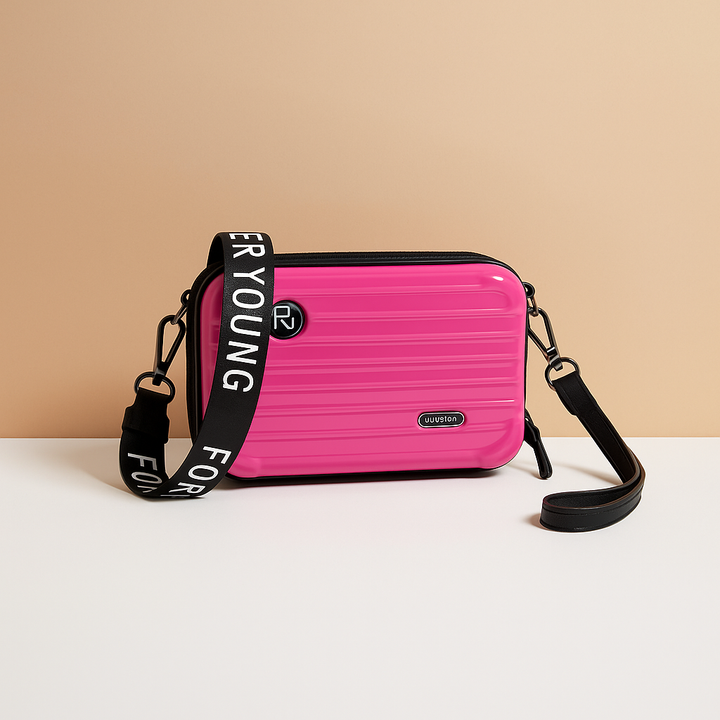 Mini suitcase crossbody bag | Harper