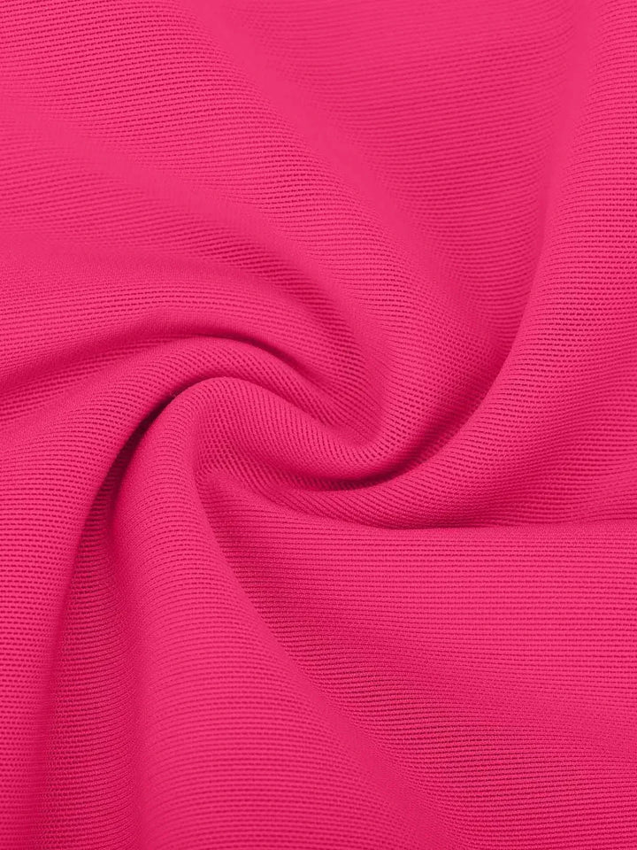 Shapewear Sculpting Side Slit Mini Dress