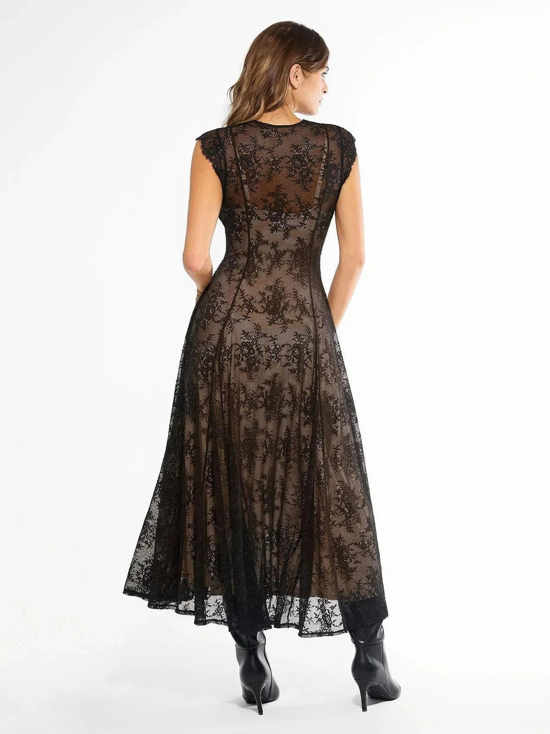 Shapewear Lace Fantasy Mini & Maxi Sculpting Dress Set