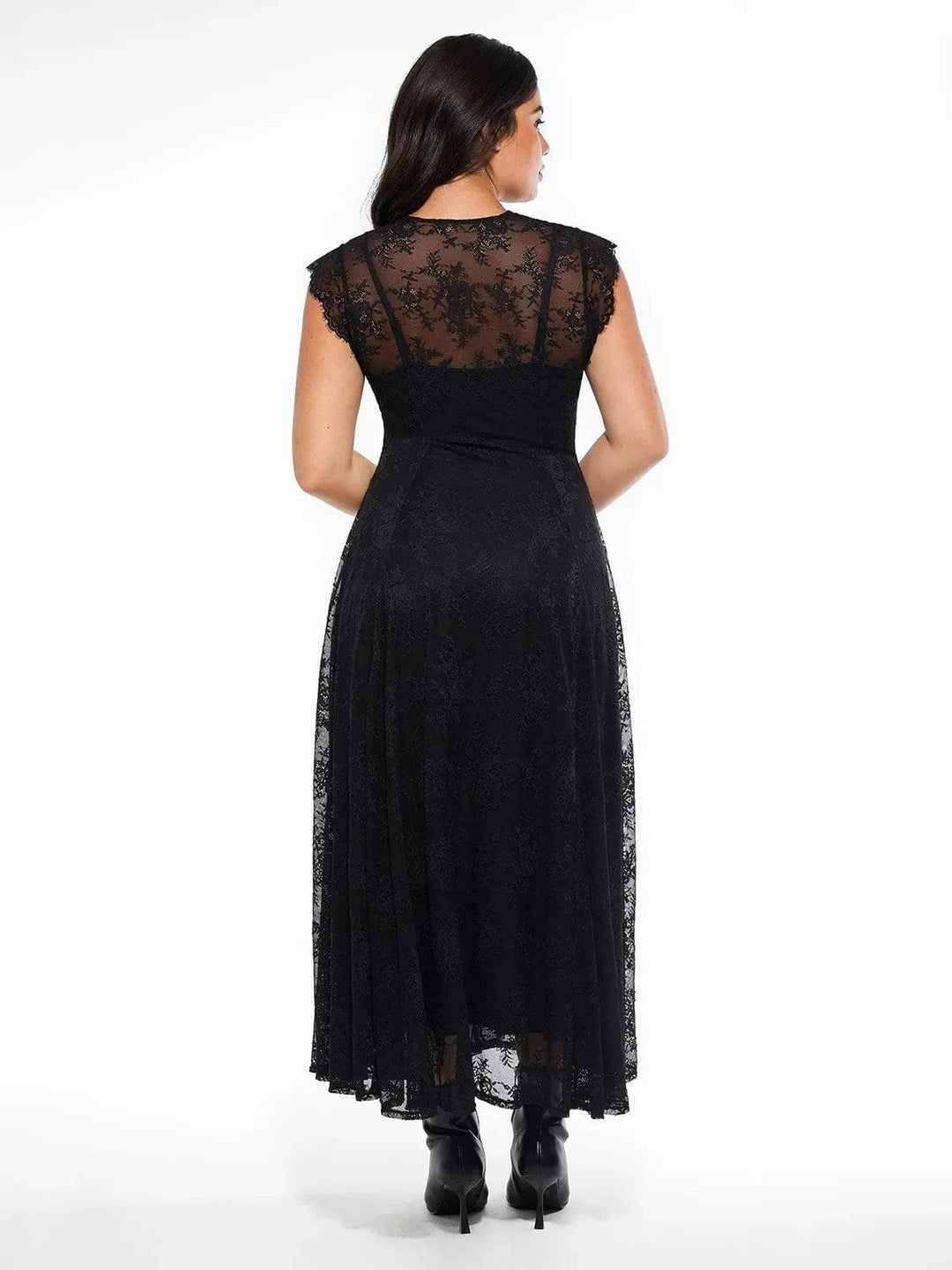 Shapewear Lace Fantasy Mini & Maxi Sculpting Dress Set