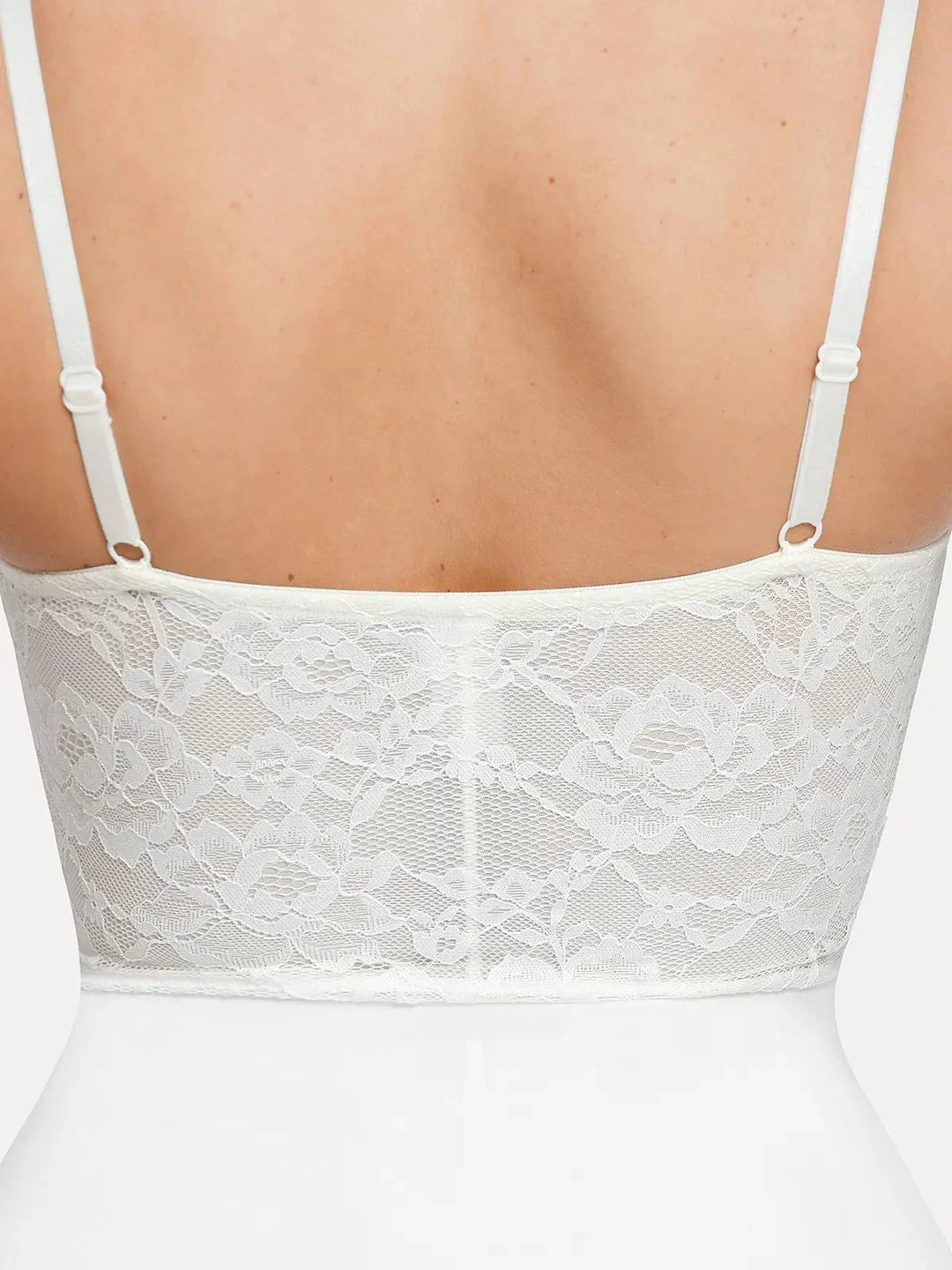 Shapewear Sculpting Lace Corset Midi Slip Dress