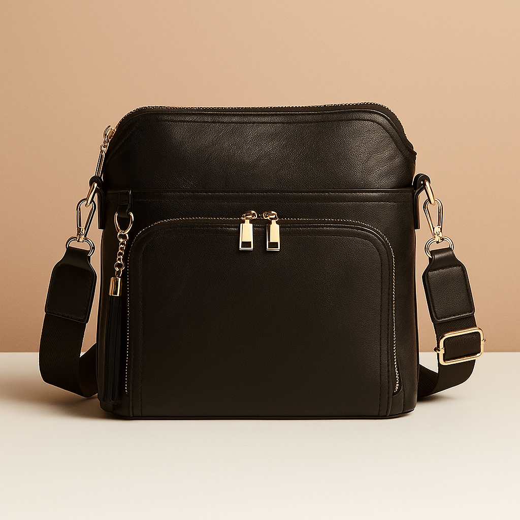 RFID crossbody bag with tassel and anti-theft pocket for women | Isla