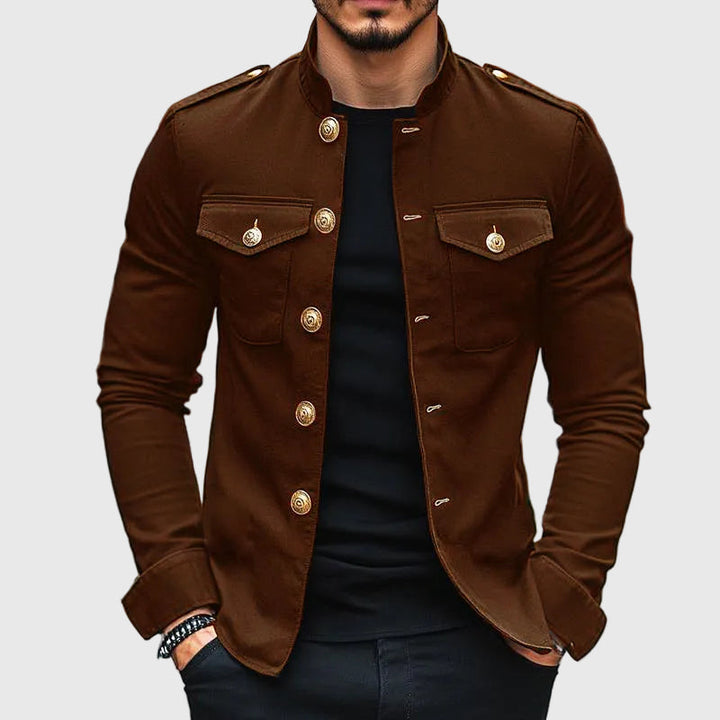 Josh | Casual Vintage Button-Up Jacket