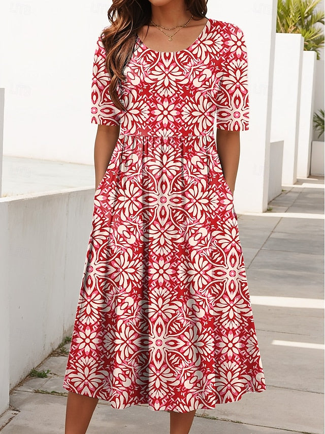 Carlyn | Floral Breezy Midi
