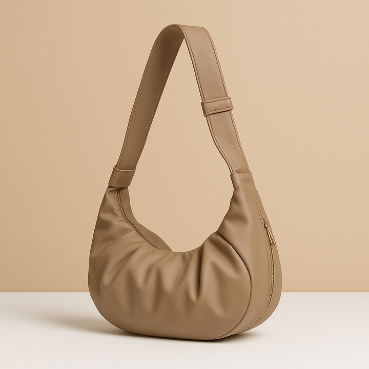 Spacious puffer crossbody bag | Olivea
