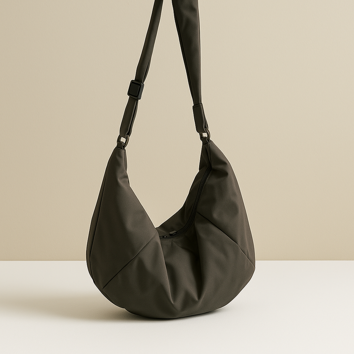 Spacious puffer crossbody bag | Olivea