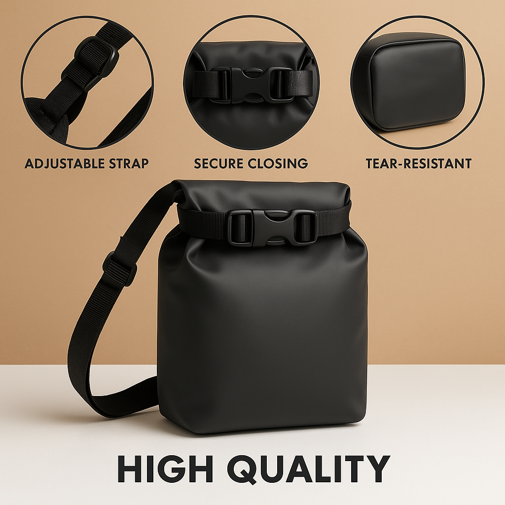 Waterproof floating phone bag with roll-top | River