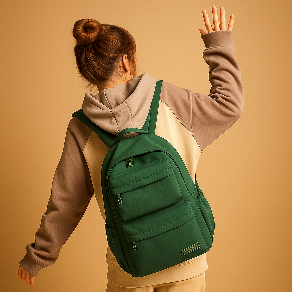 Waterproof travel backpack with multi-pocket storage for men | Jaden