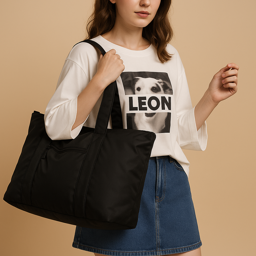 Waterproof travel shoulder tote bag for women | Elowen