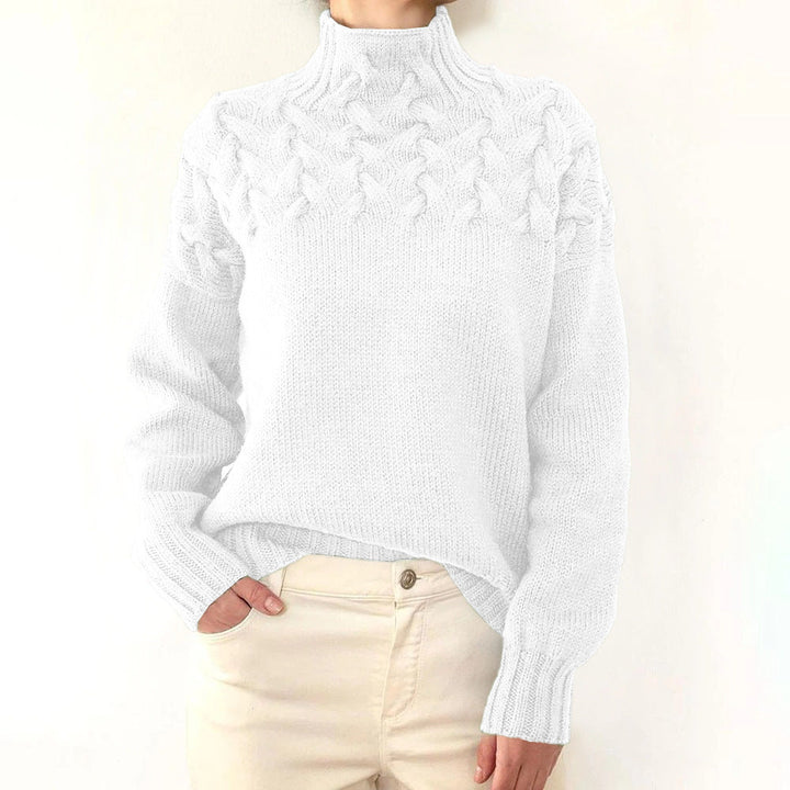 Hailey | Cozy Turtleneck Knit Sweater